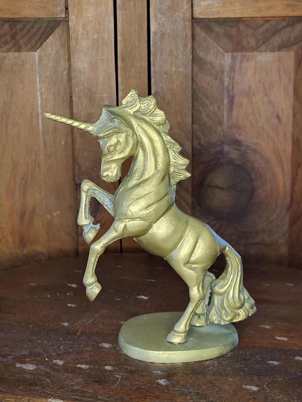 Brass Unicorn Figurine - Picture 11 of 11